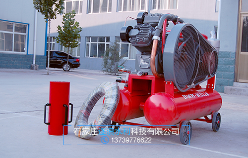 便捷式氣動打樁機的動力供應原理