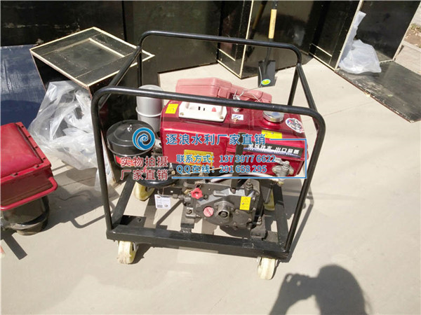 防汛打樁機設備的柴油機動力源啟動方式