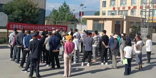 甘州區(qū)大滿鎮(zhèn)：開(kāi)展防汛應(yīng)急演練 筑牢汛期安全防線